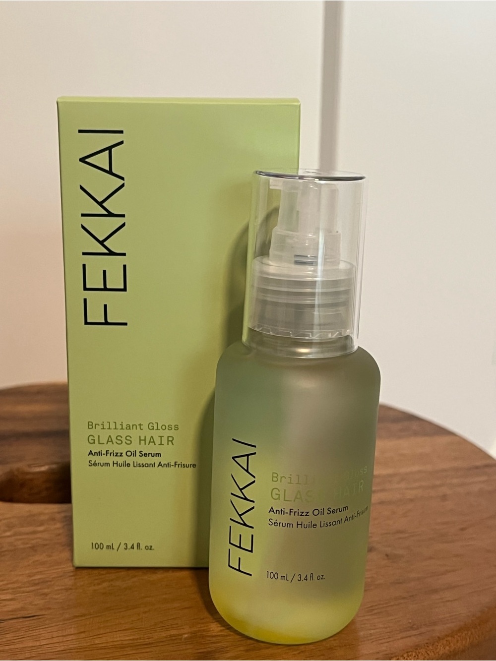 FEKKAI Brilliant Gloss Glass Hair Anti-Frizz Oil Serum — 100mL